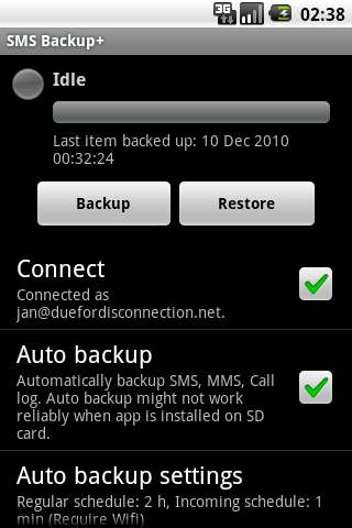 SMS Backup+